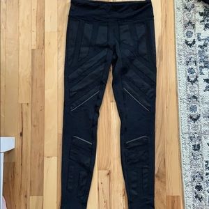 Lululemon thick running pant black size 8